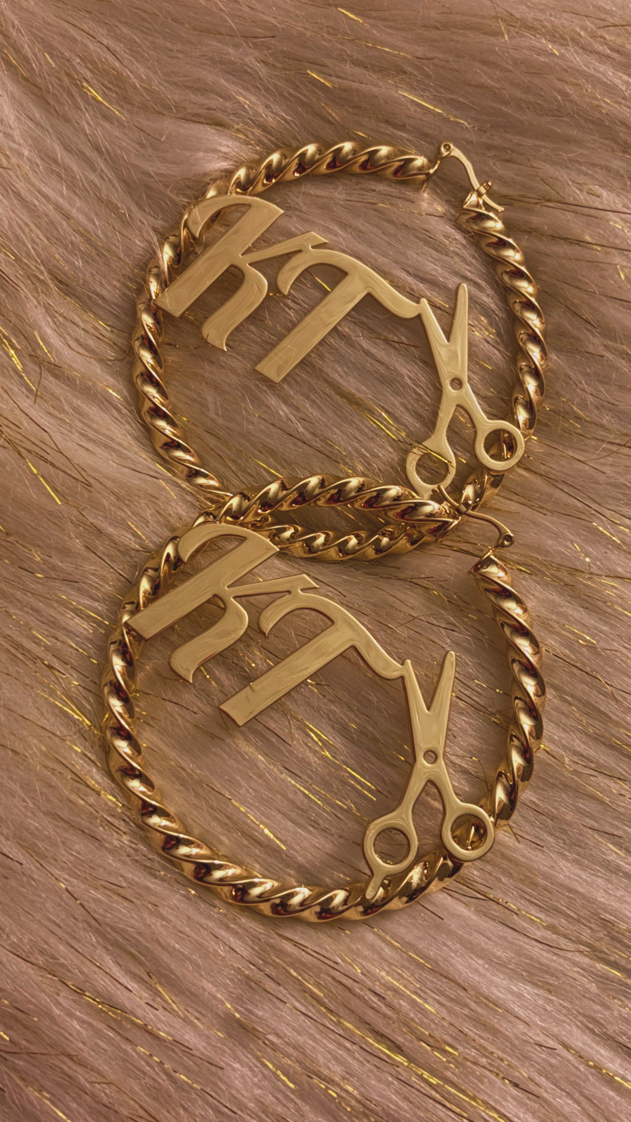 Shear Glam Hoops