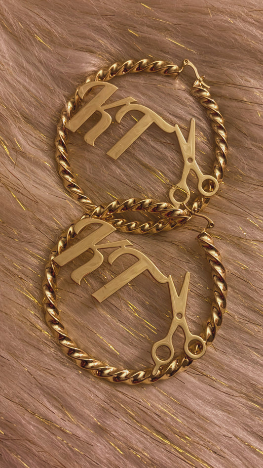 Shear Glam Hoops