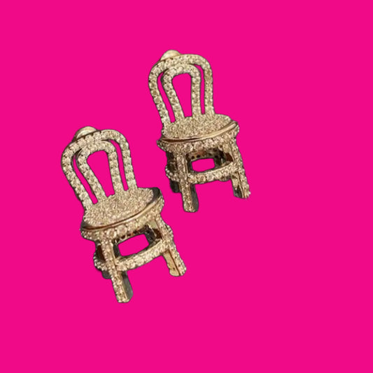 Diamond Throne Earrings